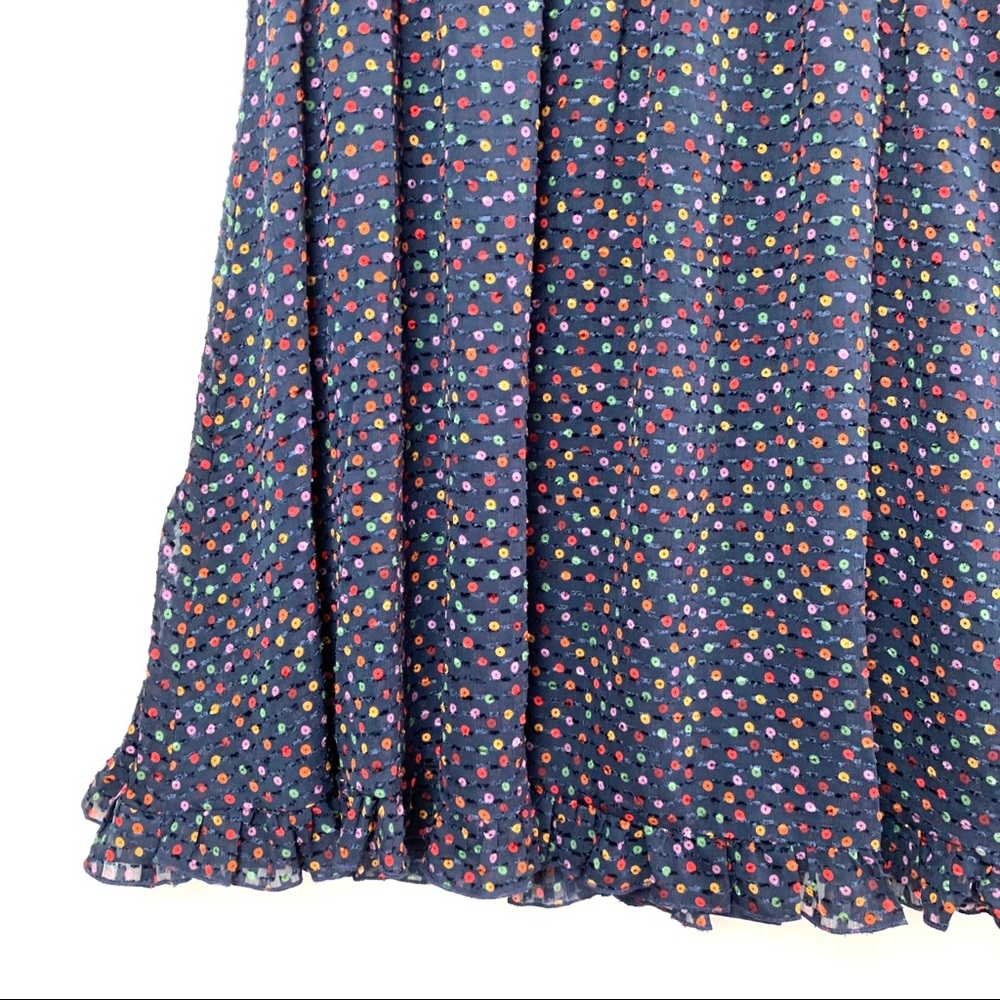 NWT Madewell Flutter-Sleeve Ruffle-Hem Dress - Picture 6 of 8